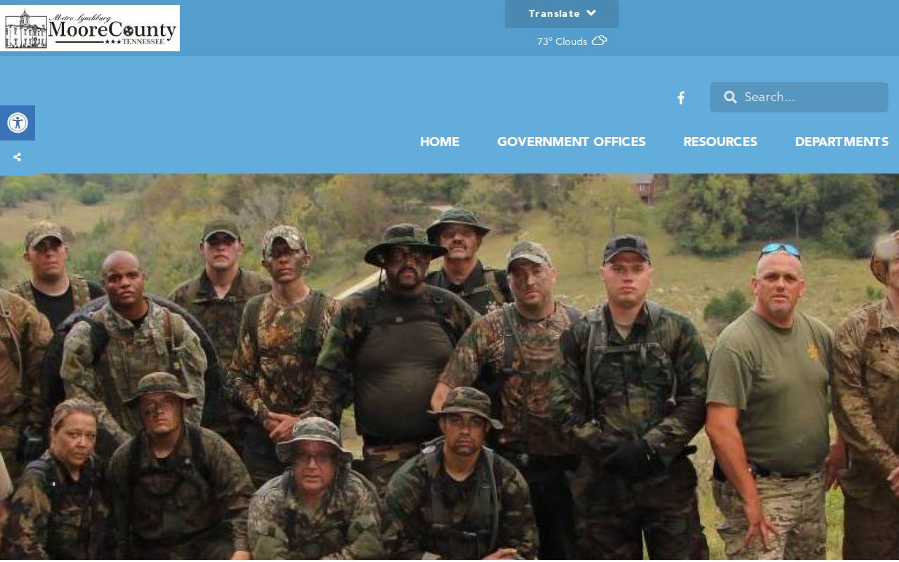 Metro Moore County Sheriff official page and arrest roster access